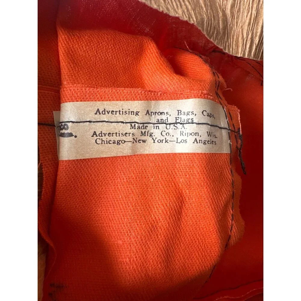 Vintage Surge Tonganoxie Orange & Black‎ painters Cap Size M